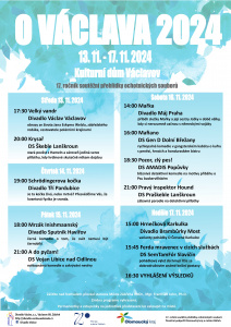 O Václava 2024 plakát