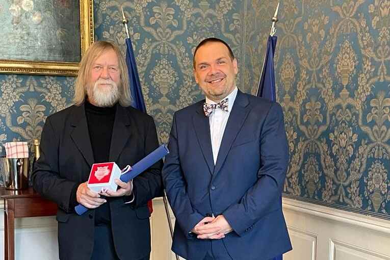 Stanislav Bohadlo dostal ocenění od ministra kultury