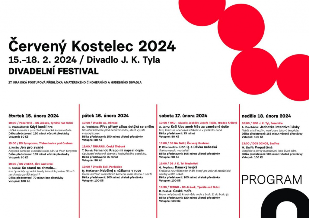 Červený Kostelec 2024