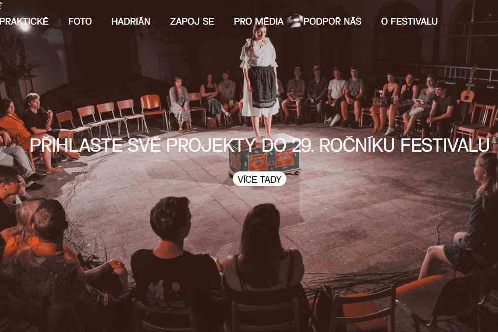 Festival Regiony – přihlašování projektů