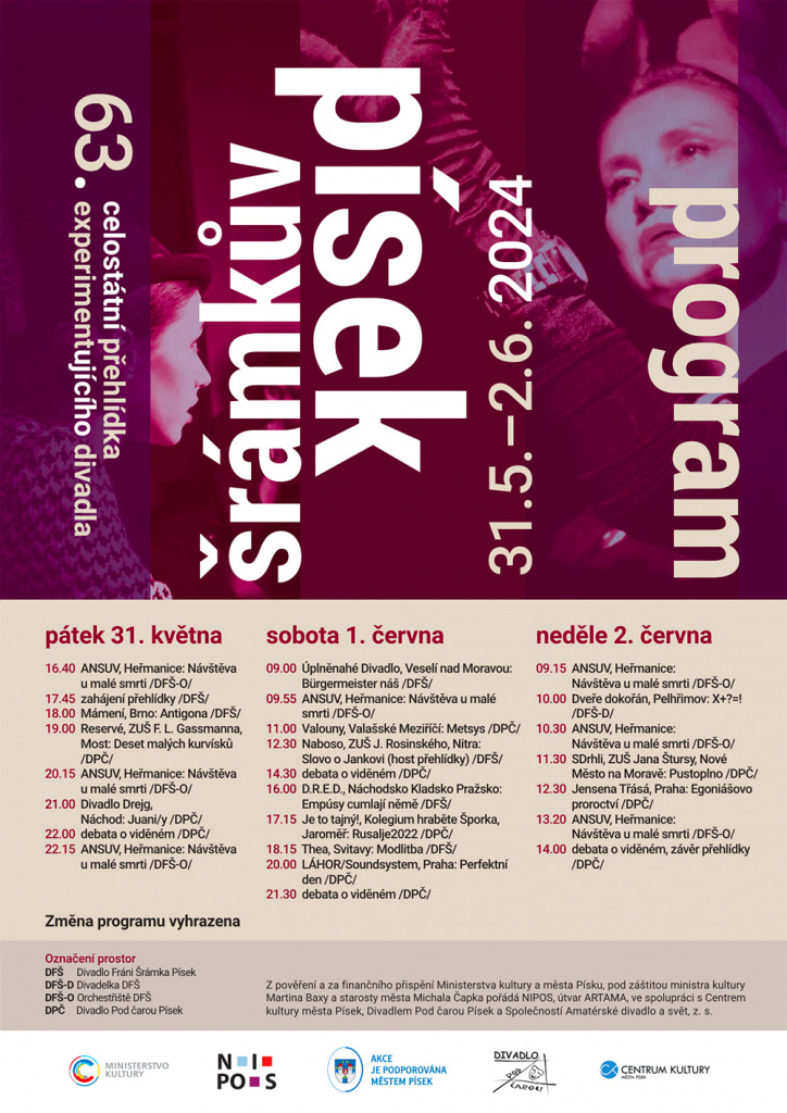 Šrámkův Písek 2024 / program