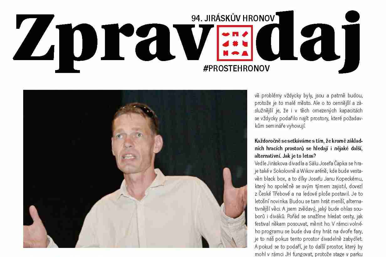 Zpravodaj Jiráskova Hronova 2024