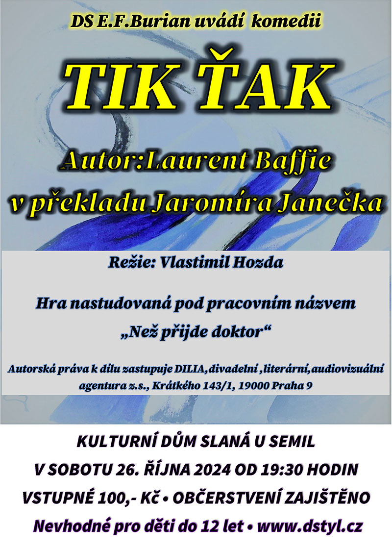 Dvadelní soubor E.F. Burian Tanvald / ŤIK ŤAK