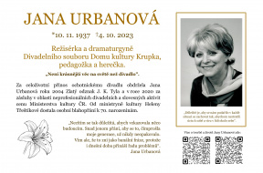 Pamětní deska Jany Urbanové (LN)