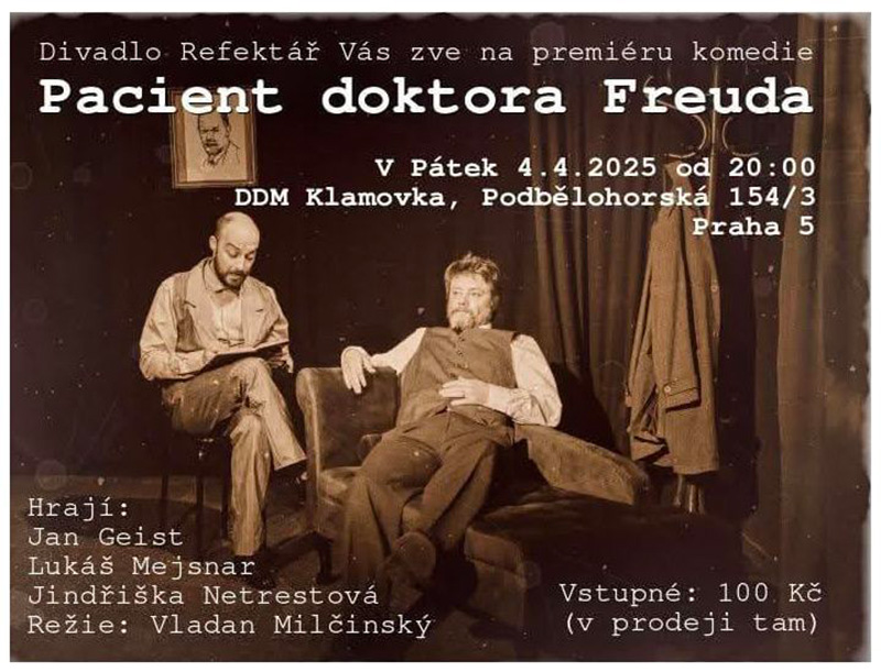 Divadlo Refektář / Pacient doktora Freuda