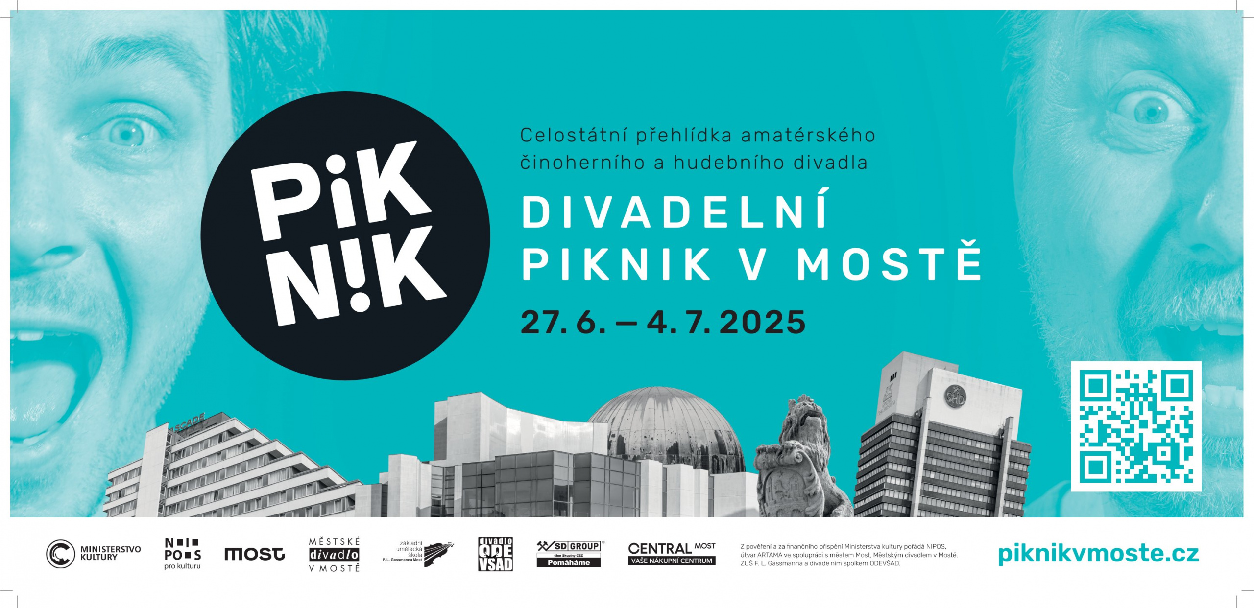 Divadelní Piknik v Mostě 2025