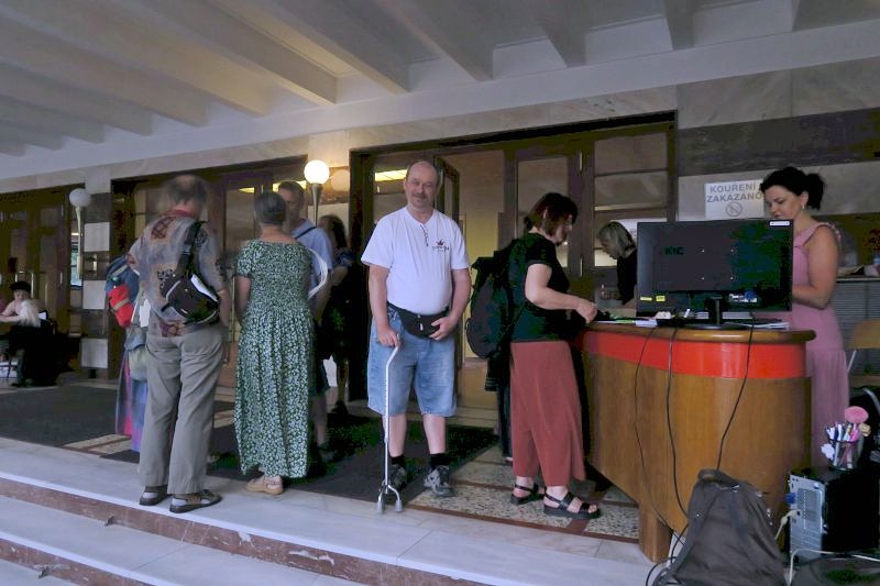 Příjezdy seminaristů a lektorů