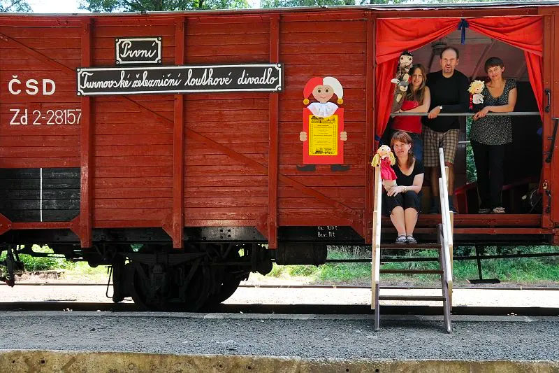 První turnovské železniční loutkové divadlo