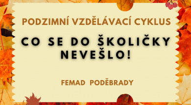 Podzimní vzdělávací cyklus