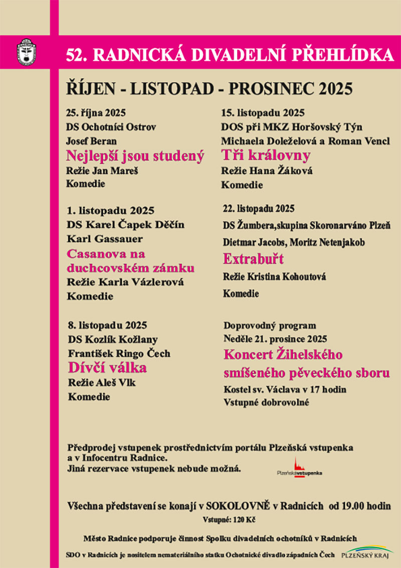 52. Radnická divadelní přehlídka
