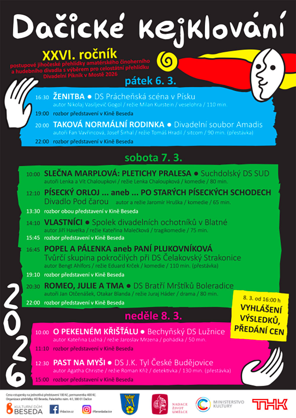 Dačické Kejklování 2026