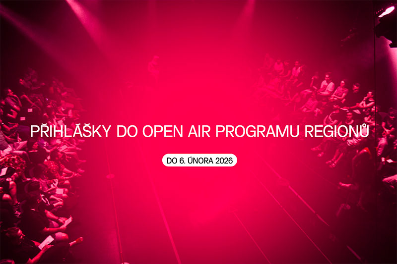 Výzva pro přihlášky do Open air festivalu Regiony