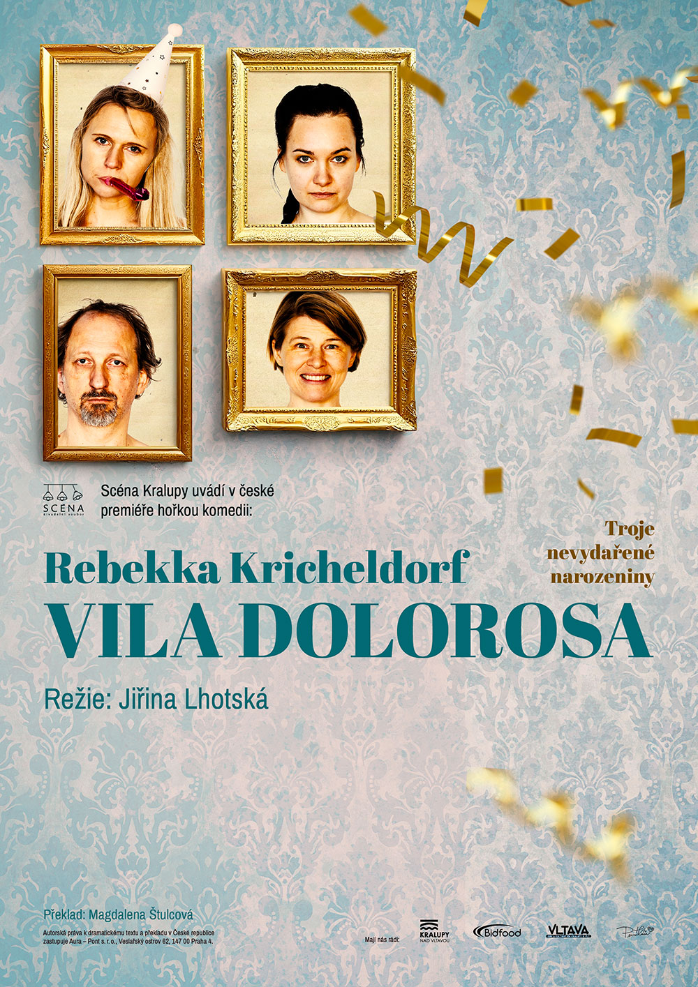 Scéna Kralupy: Rebekka Kricheldorf - Vila Dolorosa (první repríza)
