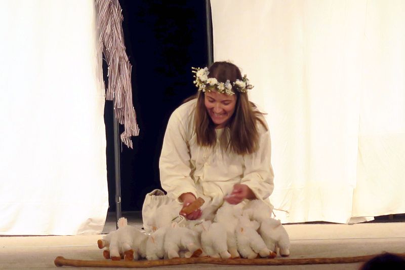 Pastýřka putující k dubnu od souboru Spektrum ze Sezimova Ústí